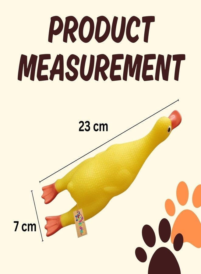 ويستيرن إرا تعد لعبة البطة الصريرية من العصر الغربي بتسلية لا تنتهي لحيوانك الأليف، مما يجعل وقت اللعب ممتعًا ومبهجًا. تضفي هذه اللعبة الحيوية لمسة احتفالية على صديقك ذي الفراء. - Image 5
